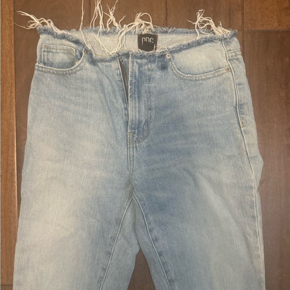 bdg frayed hem waist